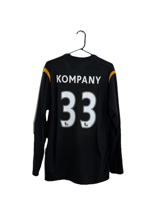 Manchester City Kompany #33 2009/10 Large Away Shirt Excellent Condition