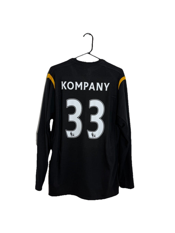 Manchester City Kompany #33 2009/10 Large Away Shirt Excellent Condition