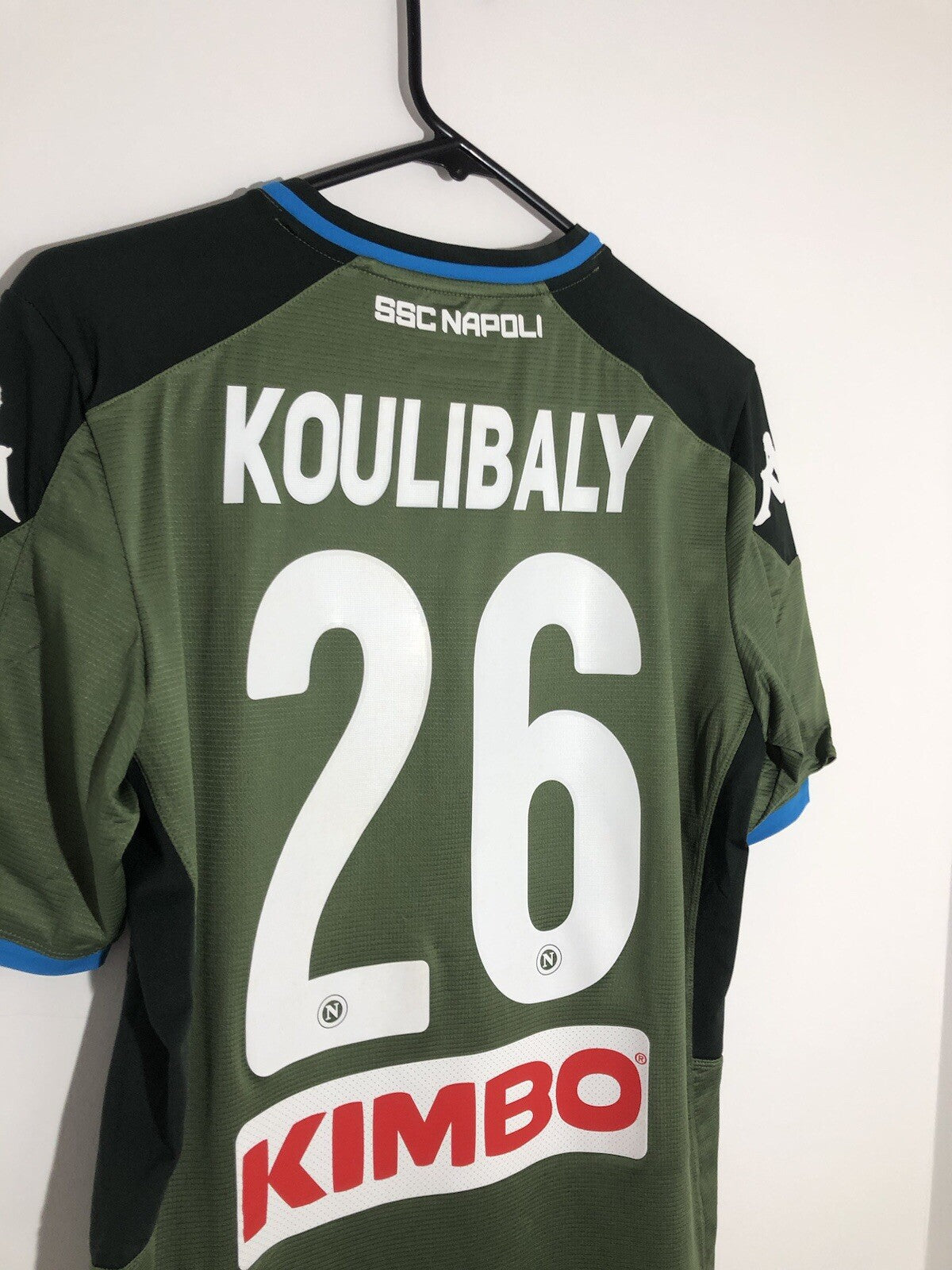 Napoli Koulibaly #26 2019/20 Kappa Large Away Shirt BNWT 304NWA0