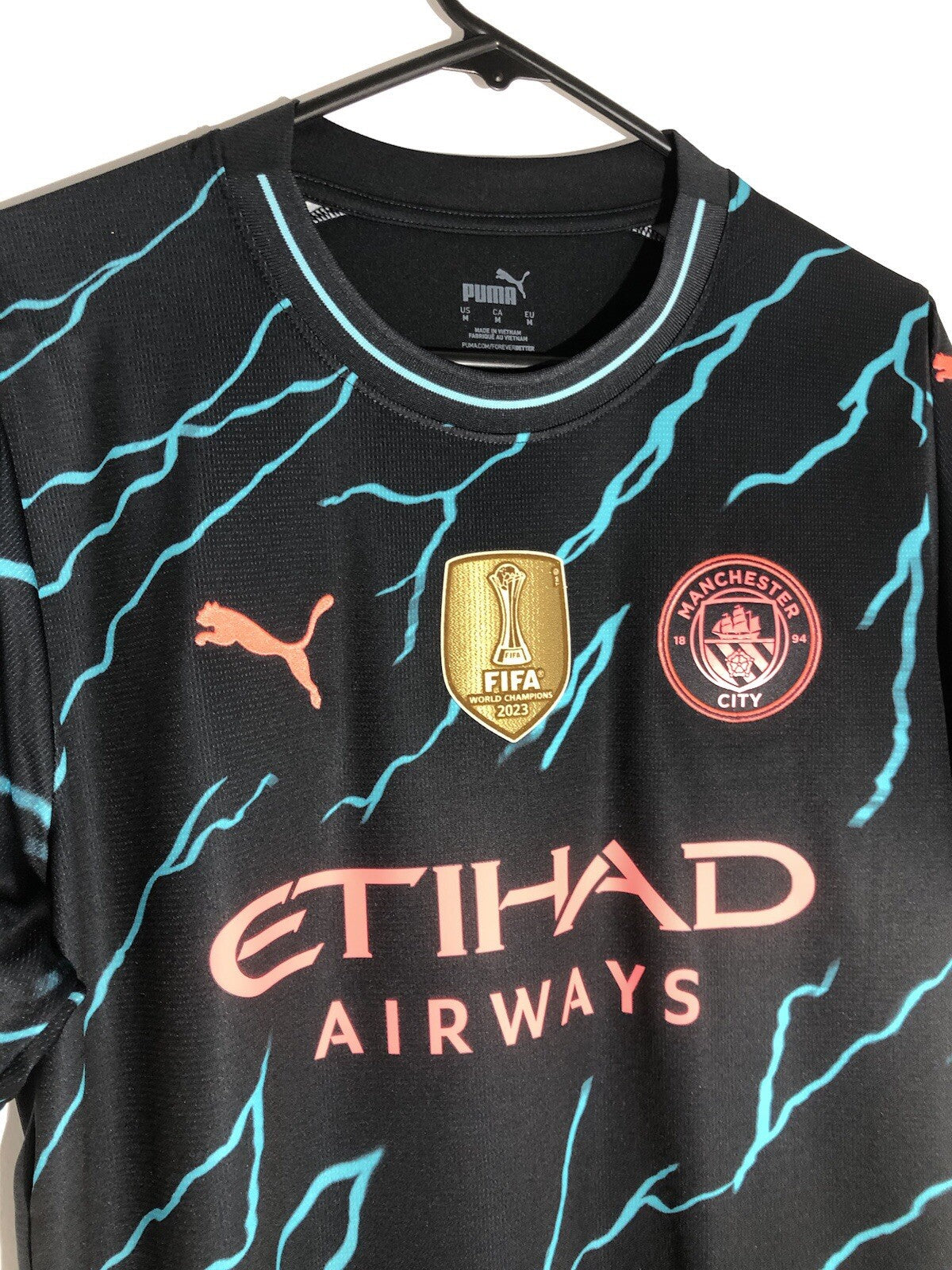 Manchester City Grealish #10 2023/24 Medium 3rd Excellent Condition 770460-03