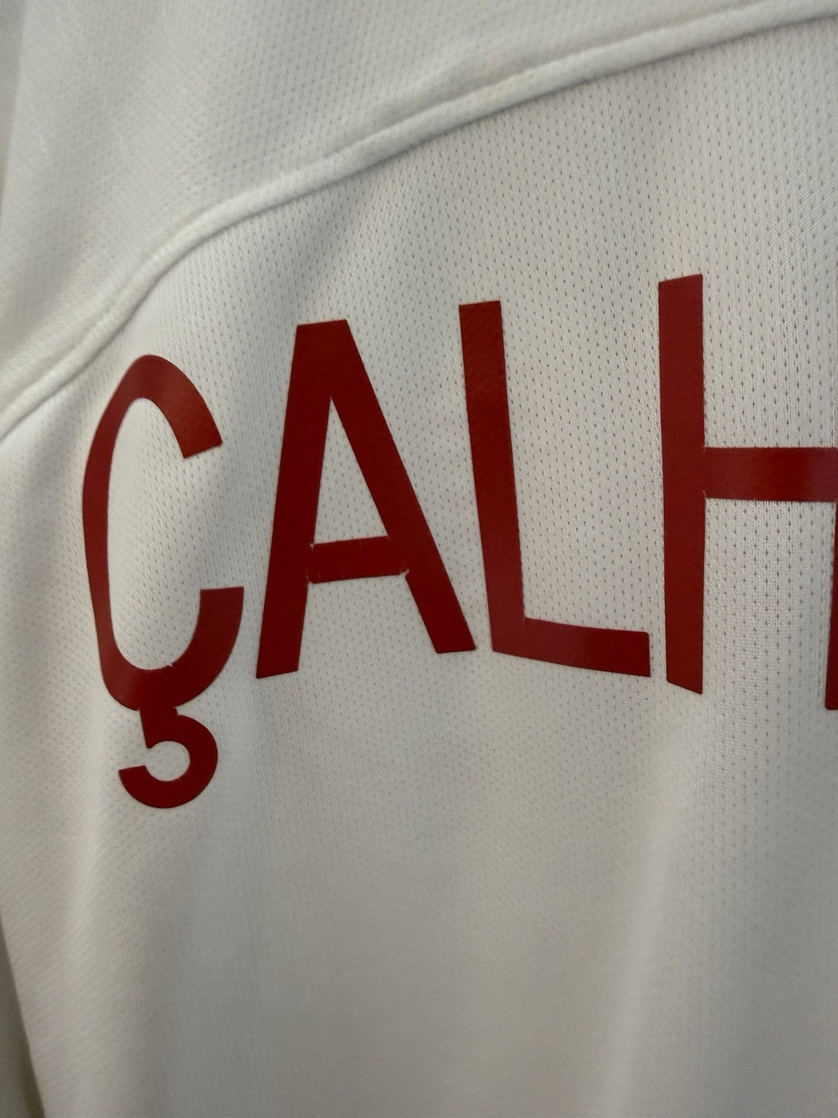 Turkey Calhanoglu #5 2018 XL Away Shirt Nike Very Good Condition 893900-100
