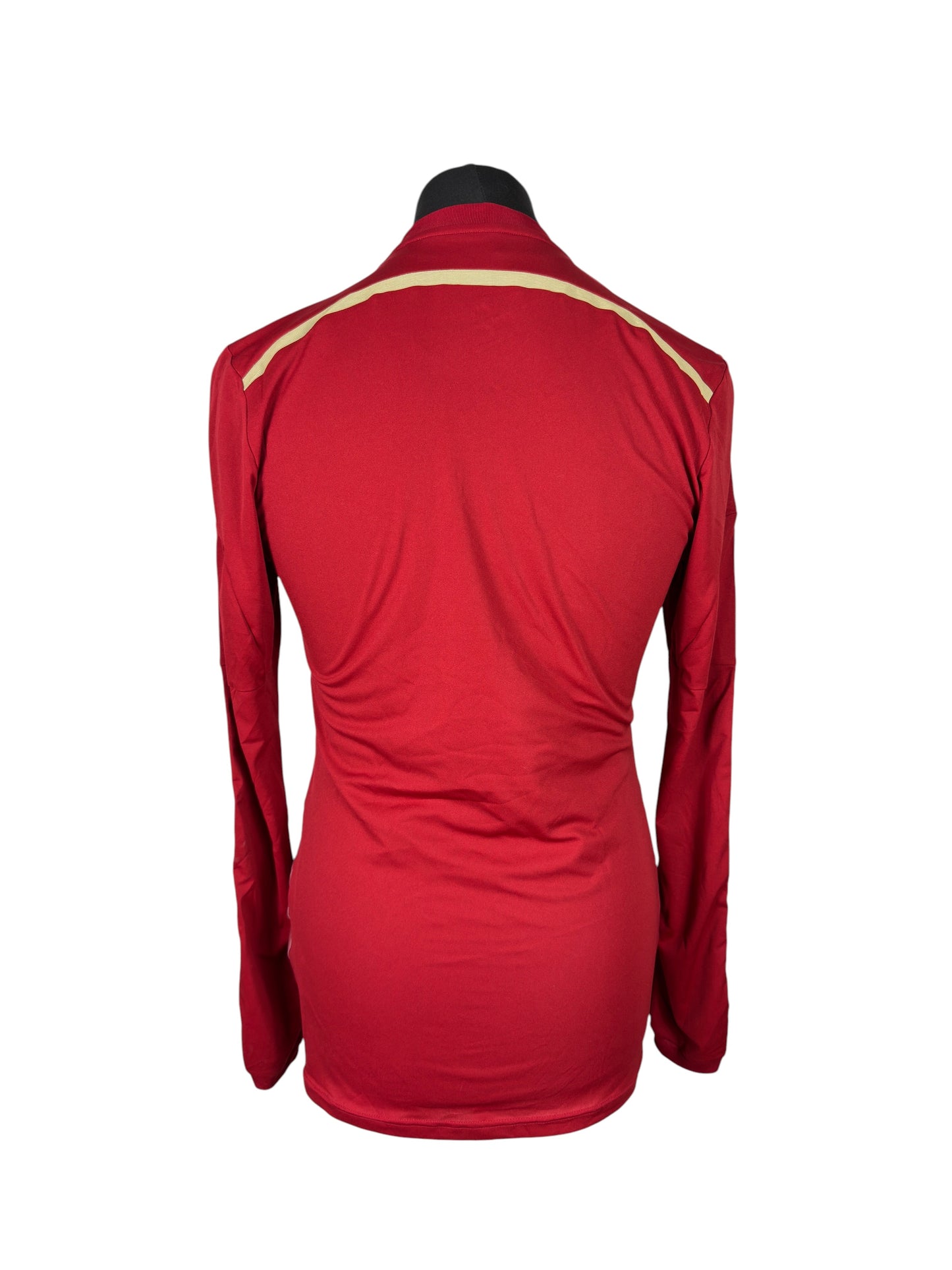 Spain 2013-15 Player Issue L/S Home - Size 6 (S Fit)