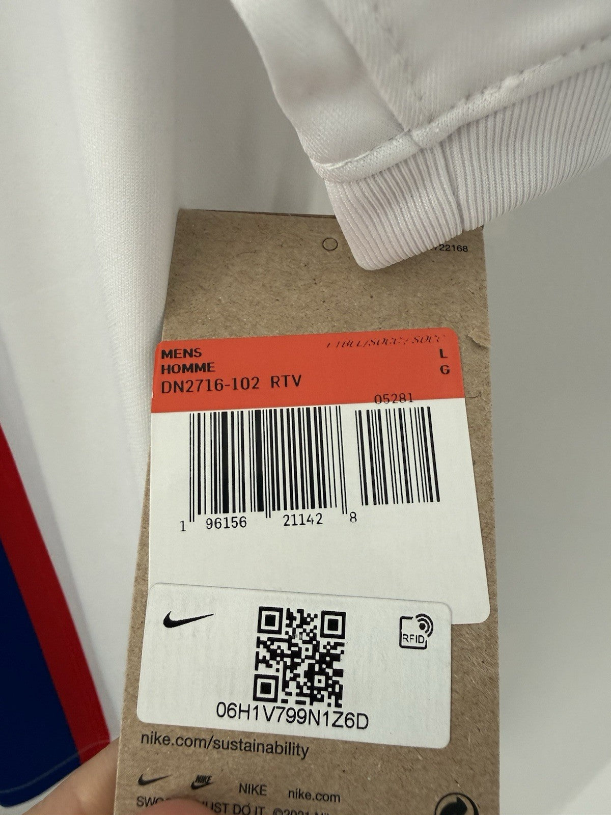 PSG Messi #30 2022/23 Large Away Shirt Nike Excellent Condition DN2716-101