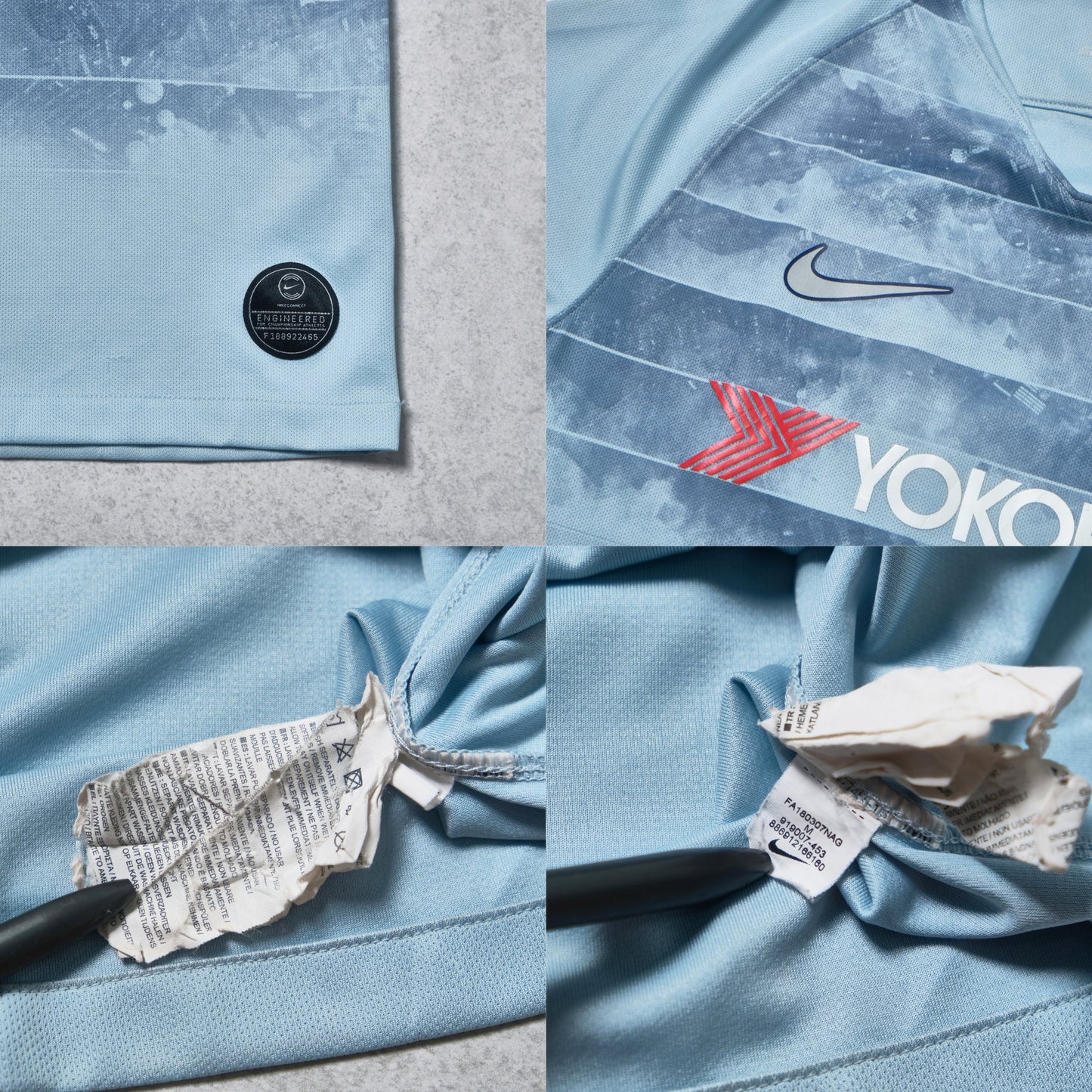 2018/19 Chelsea Third Shirt Nike Hazard (M/L)