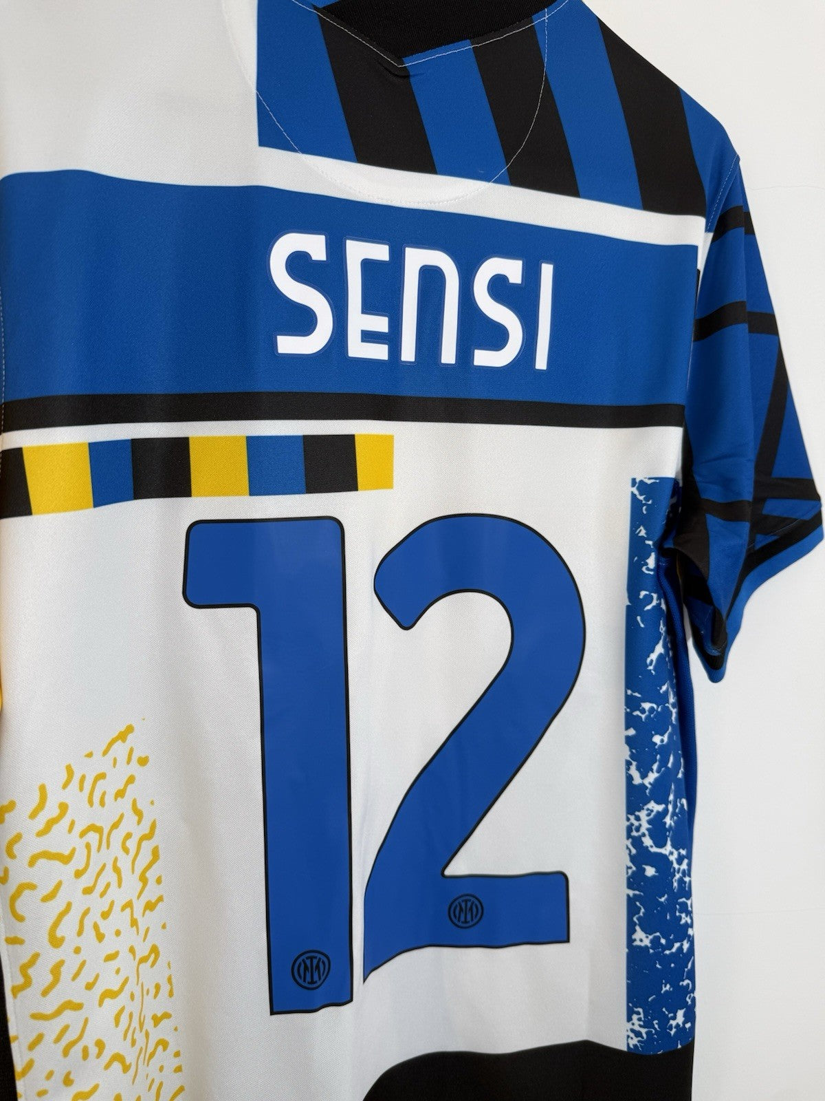 Inter Milan Sensi #12 2020/21 Medium Fourth Shirt Nike BNWT CV8413-101