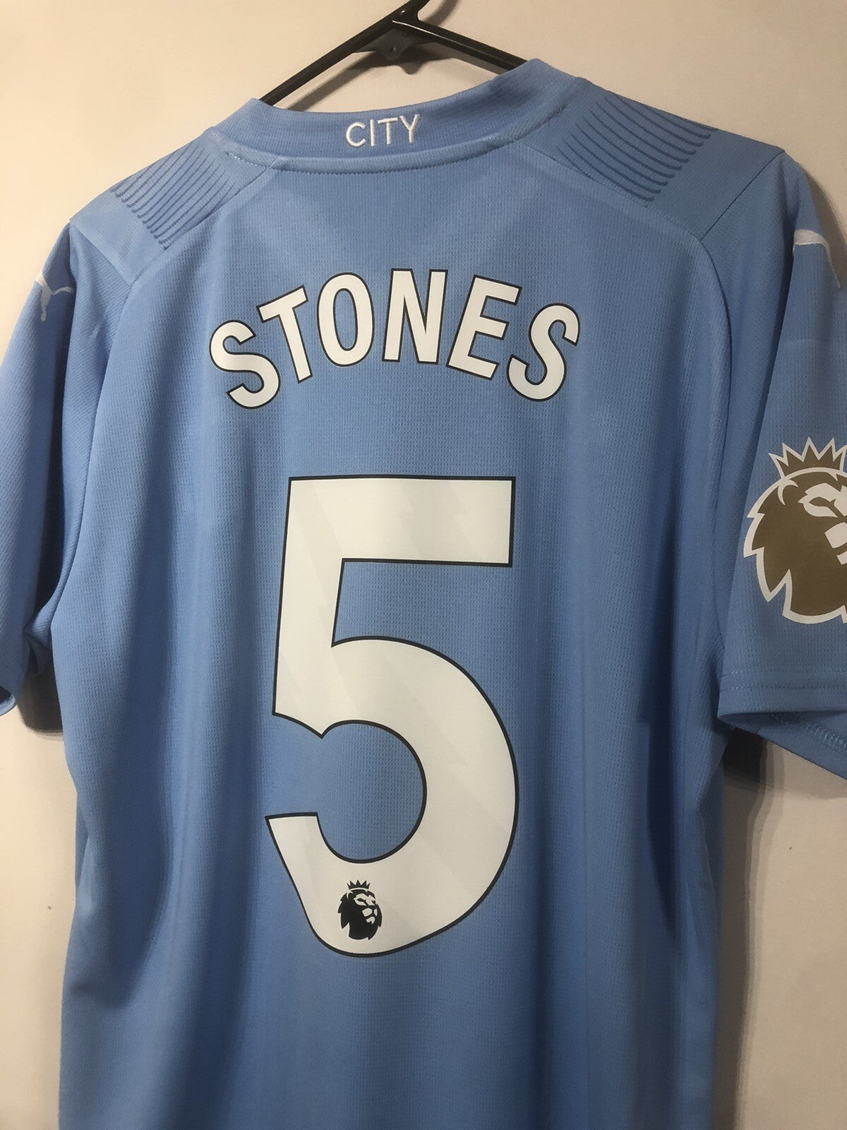 Manchester City Stones #5 2023/24 Medium Home Excellent Condition 770438-01
