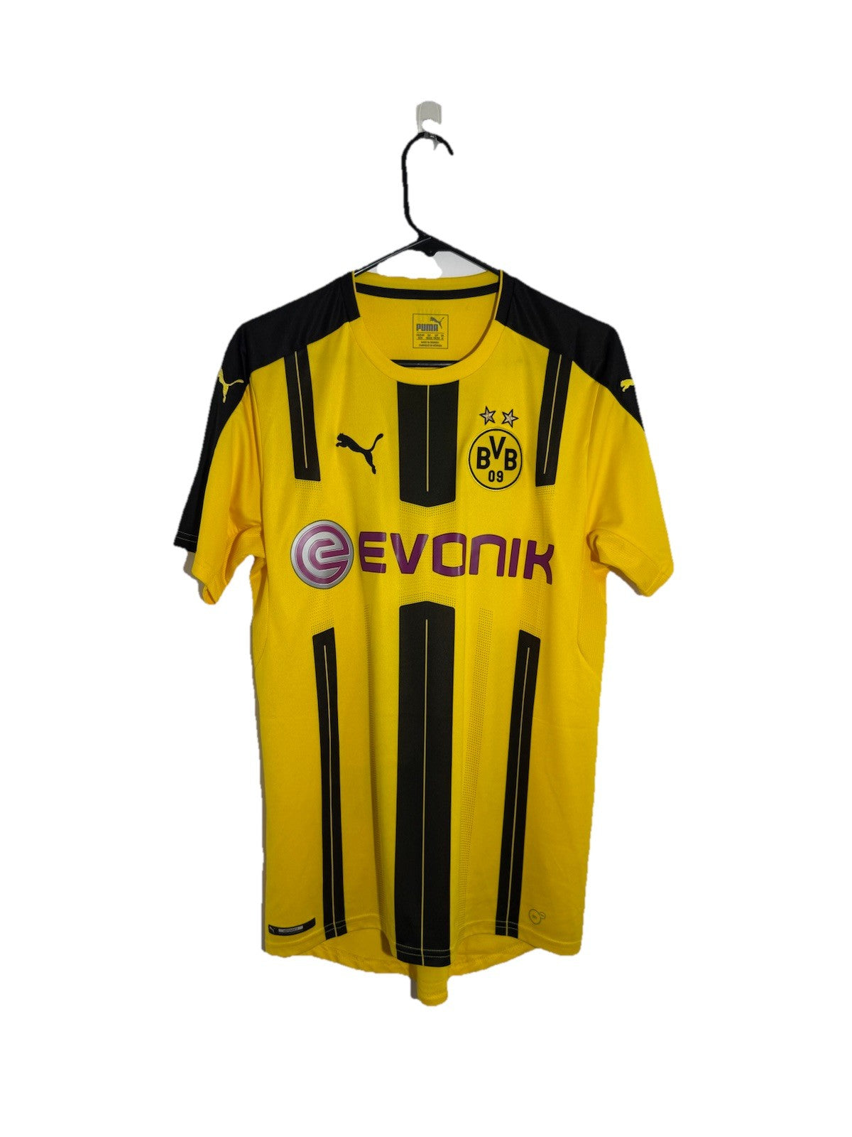 Borussia Dortmund Pulisic #22 2016/17 Medium Home Excellent Condition 749821