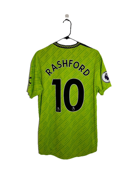 Manchester United Rashford #10 2022/23 3rd Authentic Large Shirt BNWT HE2979