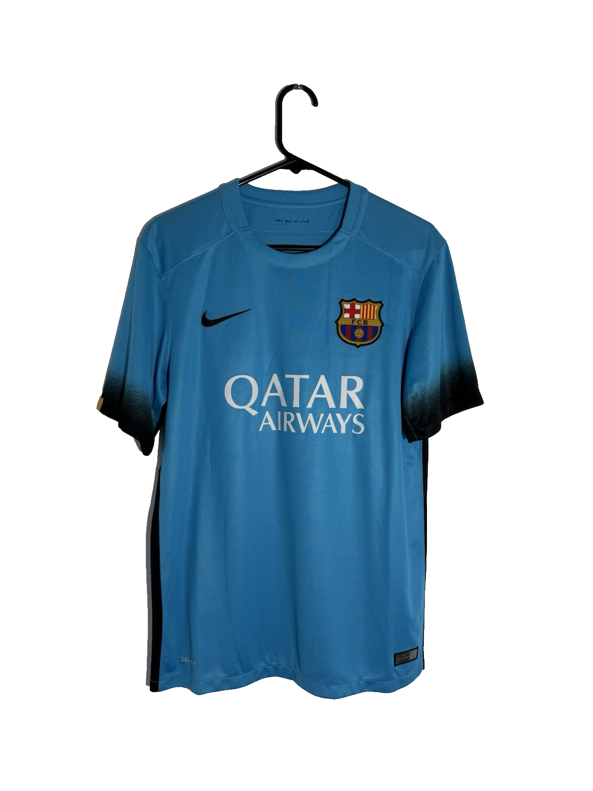 Barcelona Messi #10 2015/16 Medium 3rd Shirt Nike Excellent Condition 658789-426