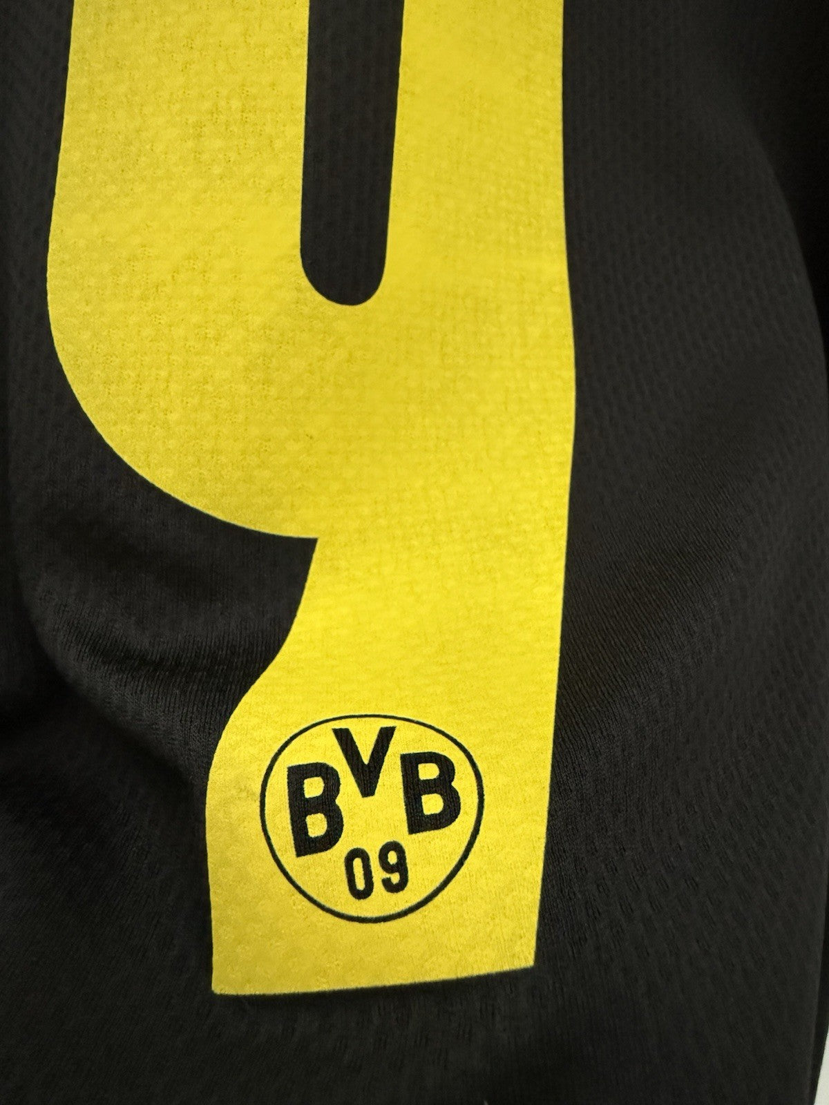 Borussia Dortmund Haaland #9 2020/21 Medium Away Very Good Condition 757161-02