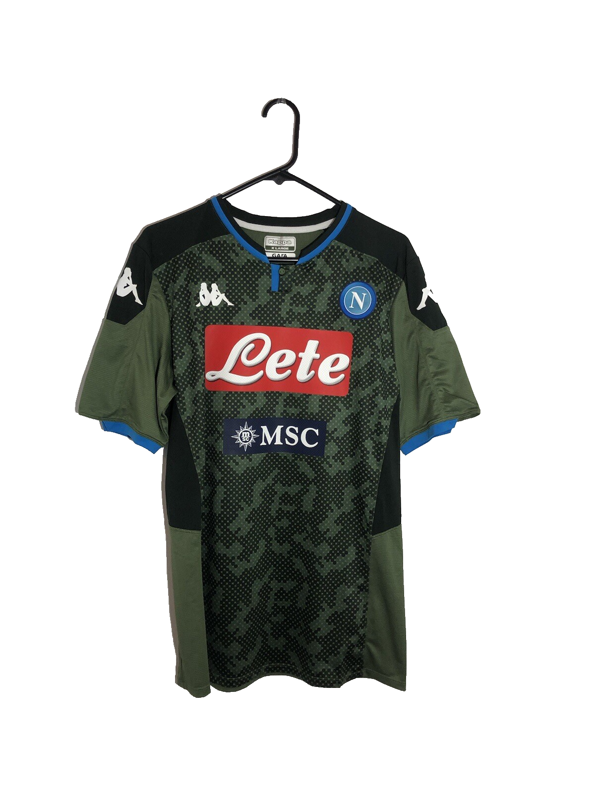 Napoli Koulibaly #26 2019/20 Kappa Xl Away Shirt BNWT 304NWA0