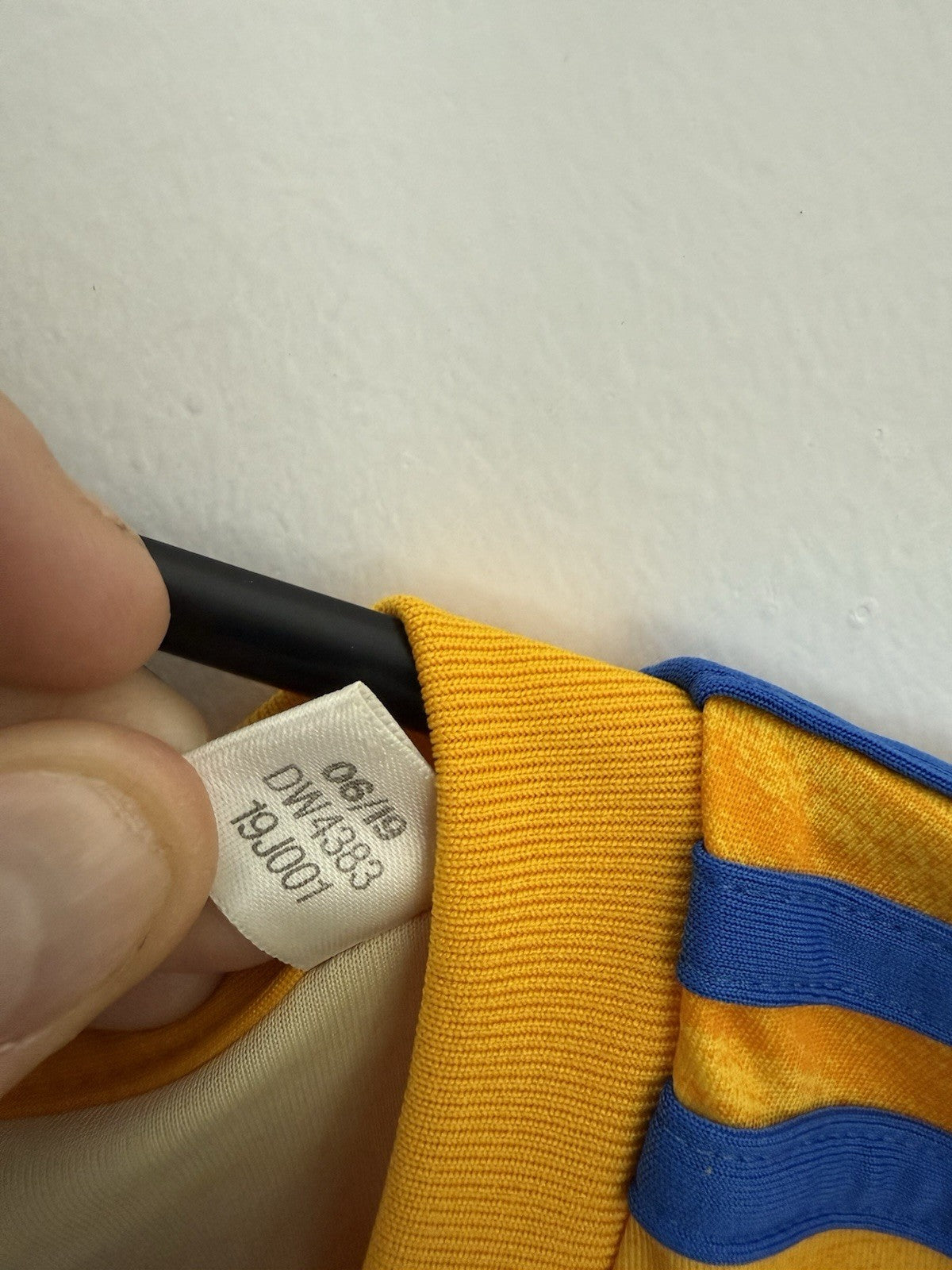 Tigres UANL 2019/20 Small Home Shirt Adidas Excellent Condition DW4383