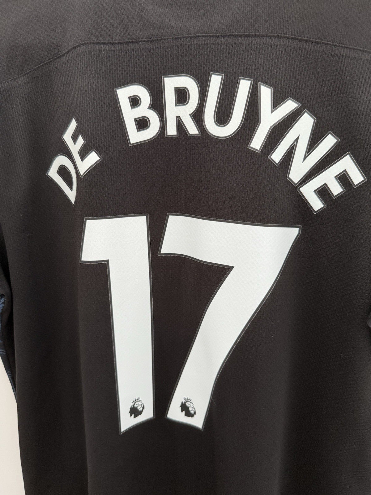 Man City De Bruyne #17 2020/21 Large Away Excellent Condition 757065-02
