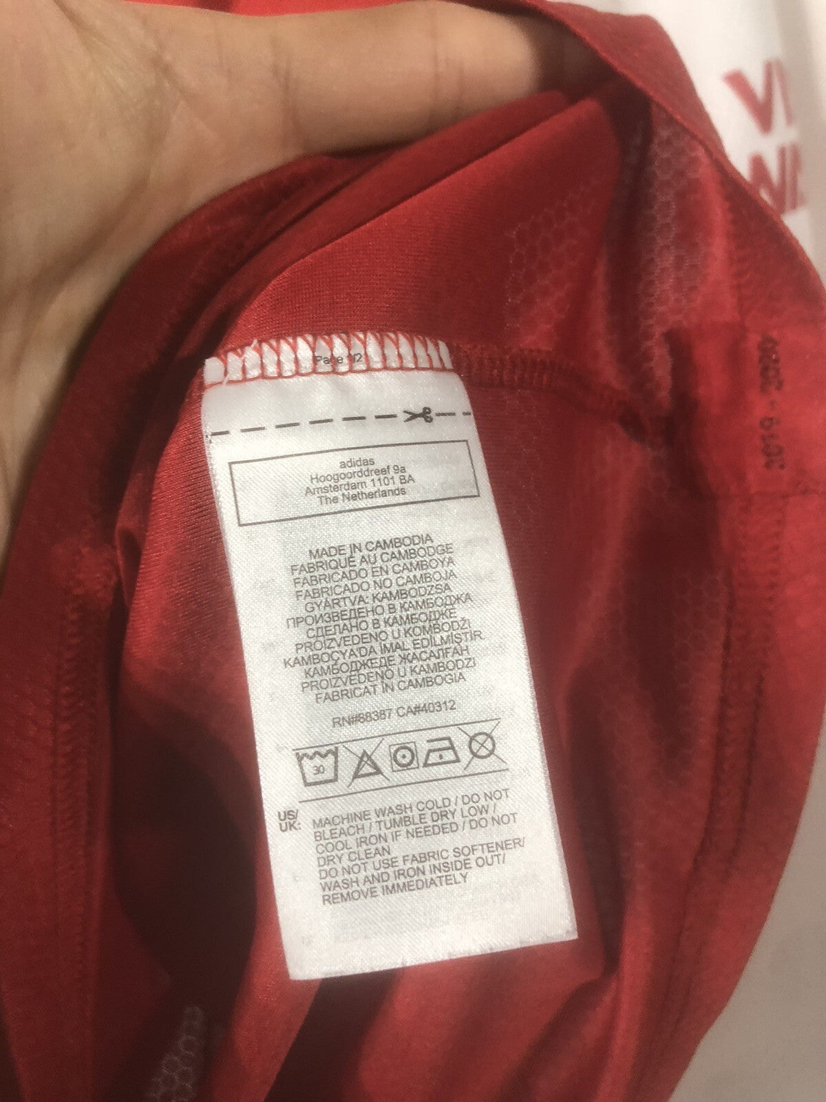 Arsenal Xhaka #34 2019/20 Medium Home Shirt Excellent Condition EH5637