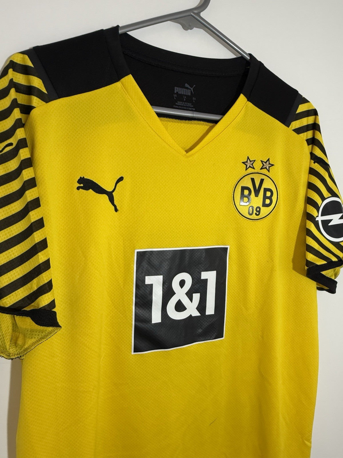 Borussia Dortmund Guerreiro #13 2021/22 Large Home Very Good Condition 759036-01