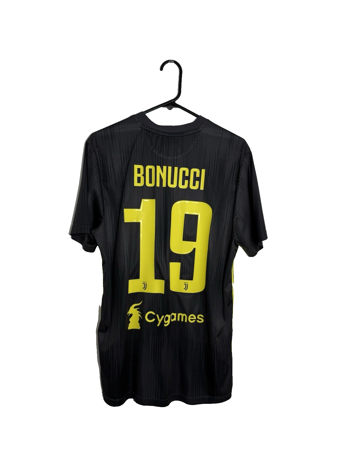 Juventus Bonucci #19 2018/19 Small 3rd Shirt Adidas Excellent Condition DP0455