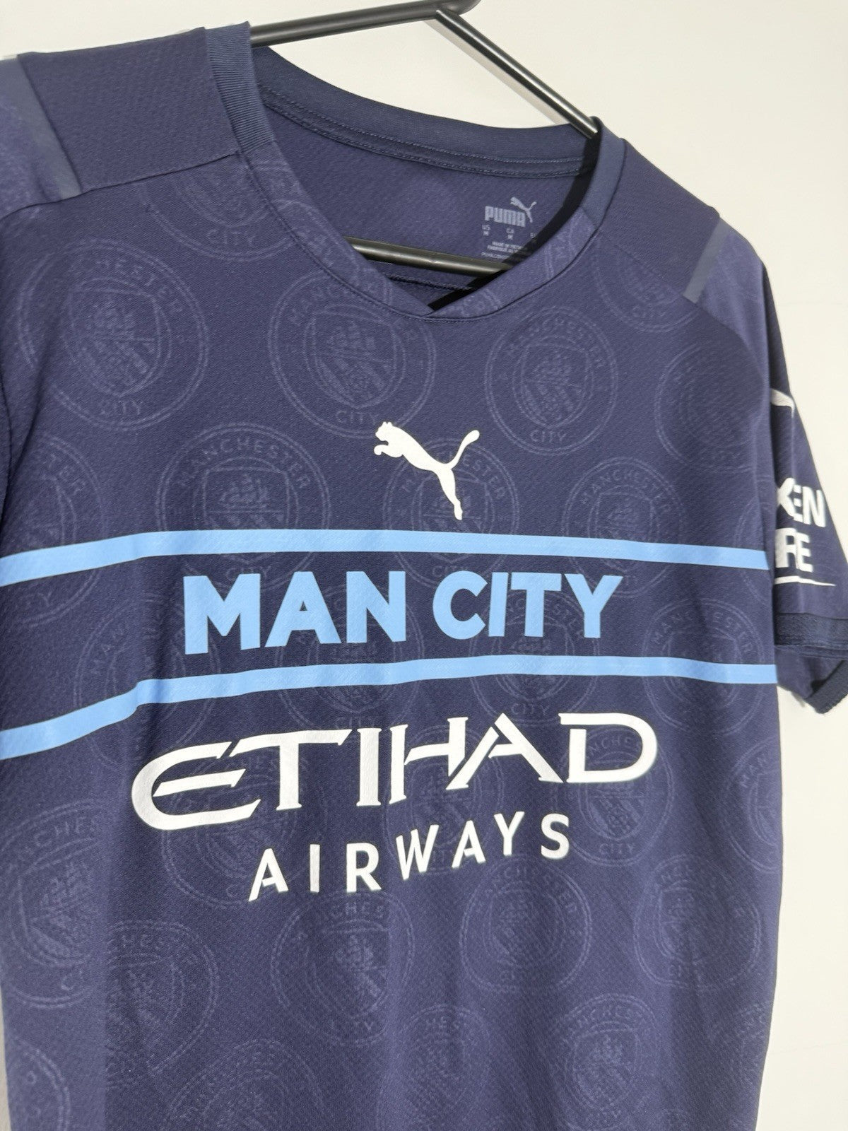 Manchester City Grealish #10 2021/22 Small 3rd Shirt Very Good Condition