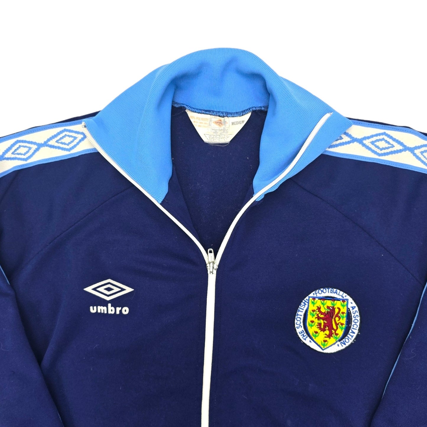 70s/80s Scotland Tracksuit Top (M) Umbro