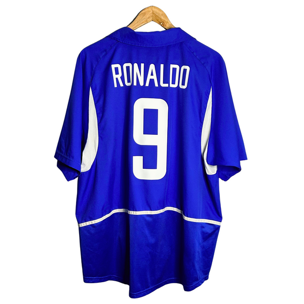 2002-04 Brazil Away Shirt “Ronaldo 9” - XL