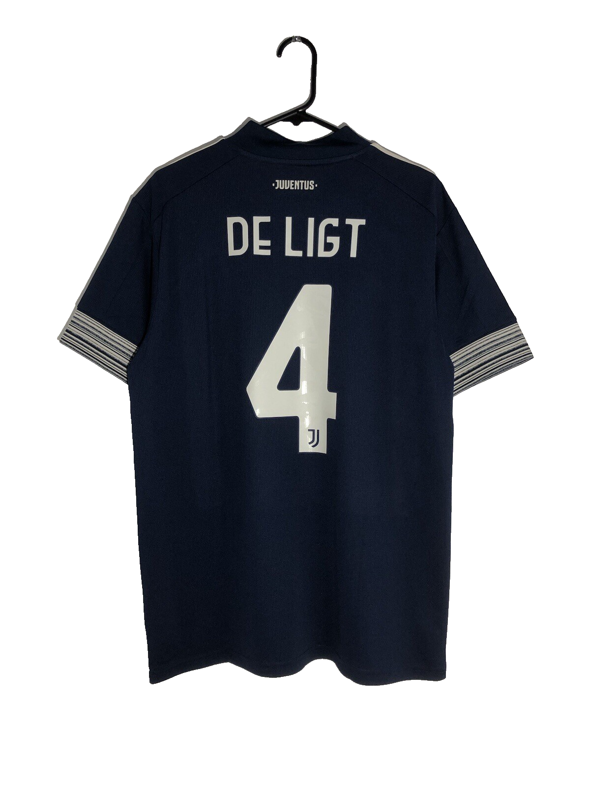 Juventus De Ligt #4 2020/21 Large Away Shirt Adidas Excellent Condition GC9087
