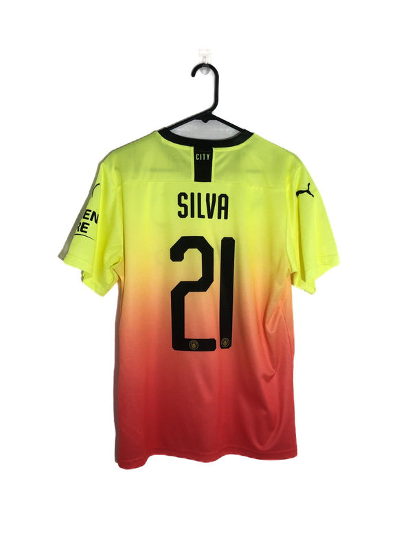 Manchester City Silva #21 2019/20 Medium 3rd Excellent Condition 755594-03