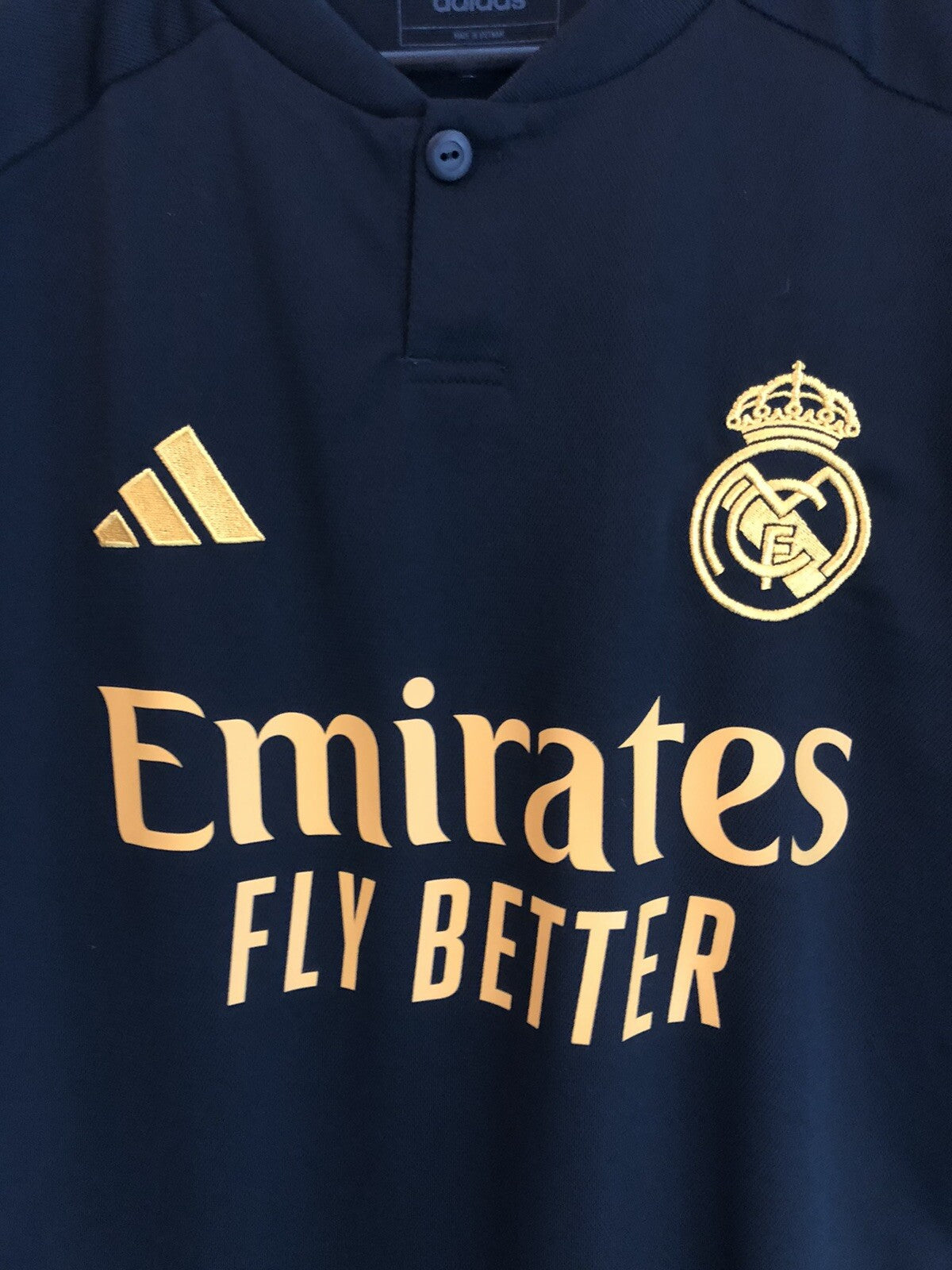 Real Madrid Vini Jr #7 2023/24 3rd Small CL Shirt Excellent Condition IN9846