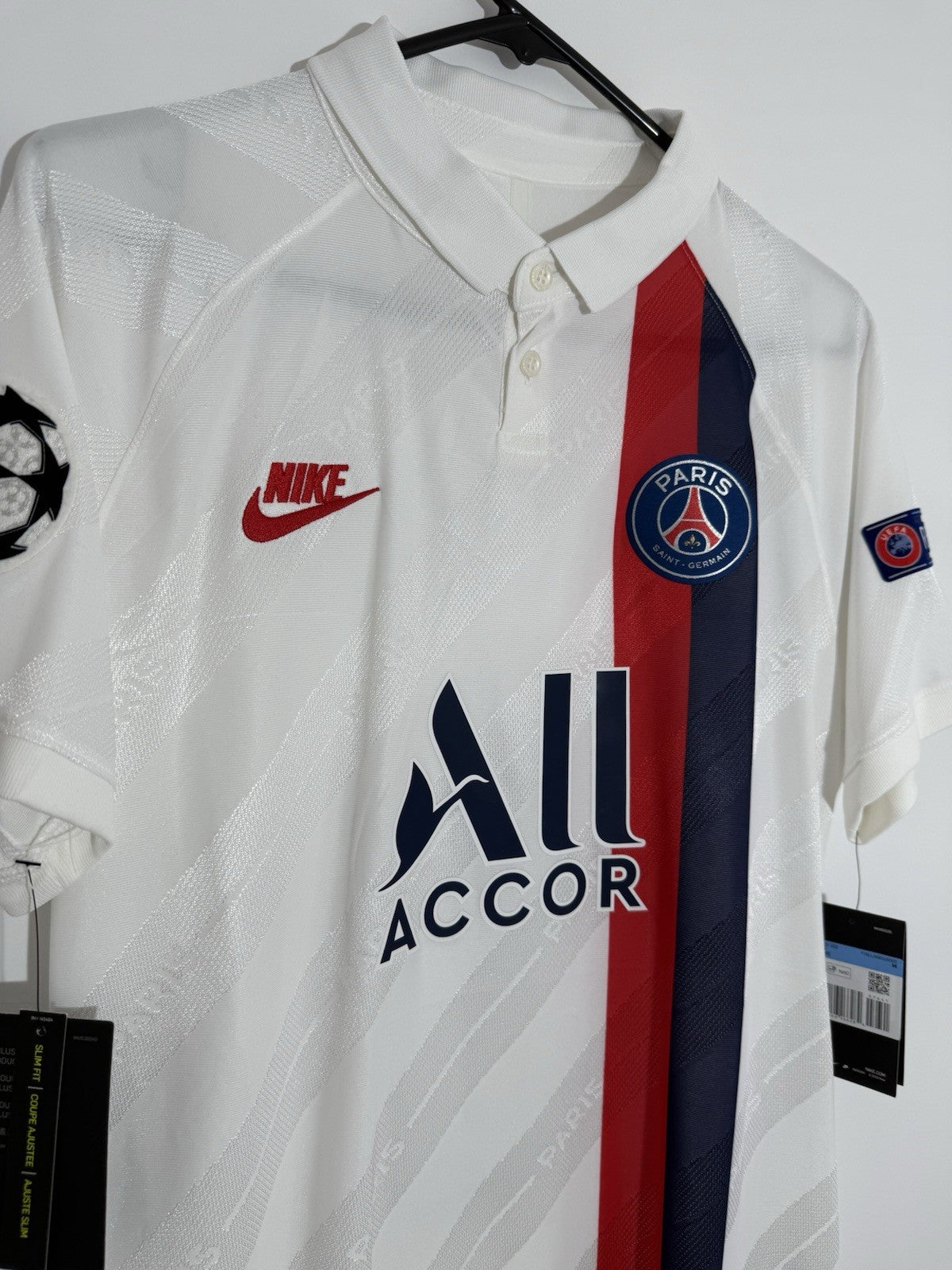PSG Veratti #6 2019/20 CL Medium 3rd Vaporknit Shirt Nike BNWT AR9345-102