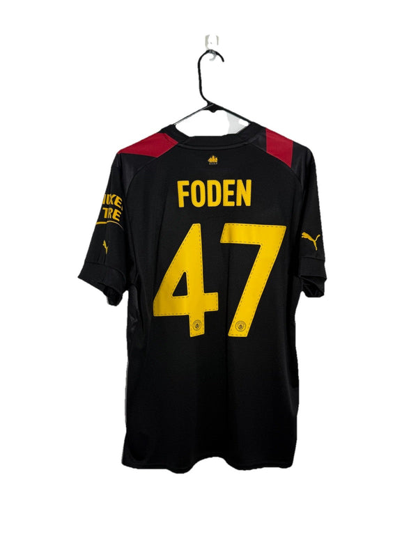 Manchester City Foden #47 2022/23 Large Treble Away Shirt BNWT 765722-02