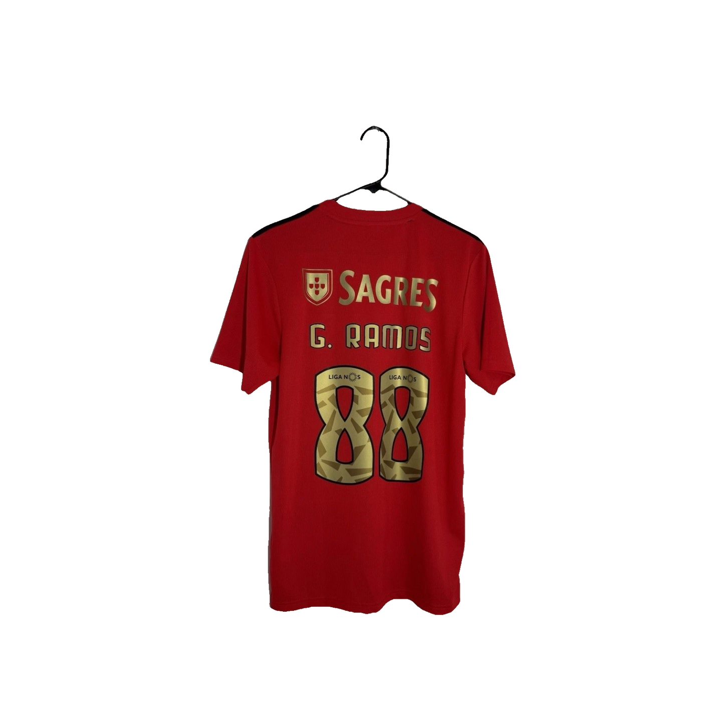 Benfica G. Ramos #88 2020/21 Medium Home Shirt Excellent Condition GJ9537