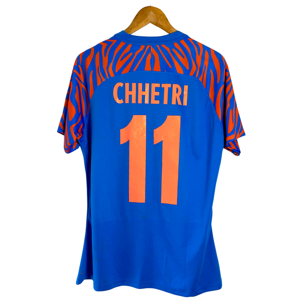 2019 India Home Shirt “Chhetri 11” (BNWT) - XL (L fit)