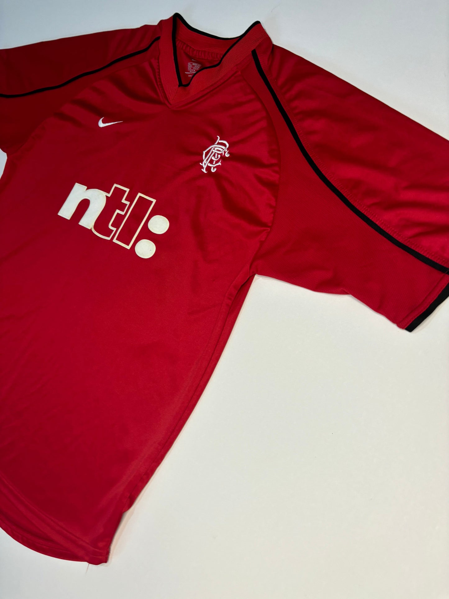 Rangers Third Shirt 2000/01 (L) R de Boer 14