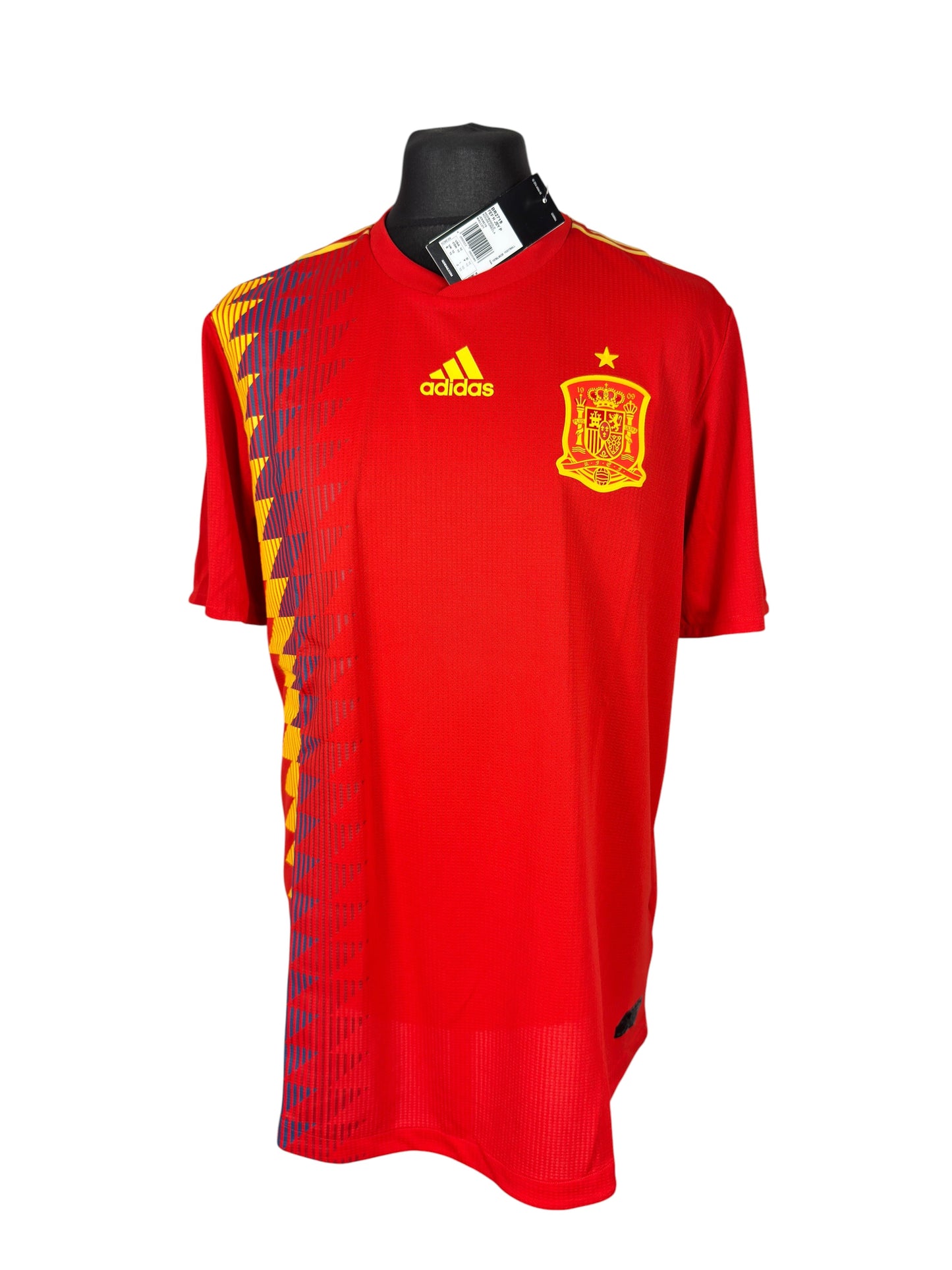 Spain 2018-19 Player Issue Home - Size 10 (L Fit) - BNWT