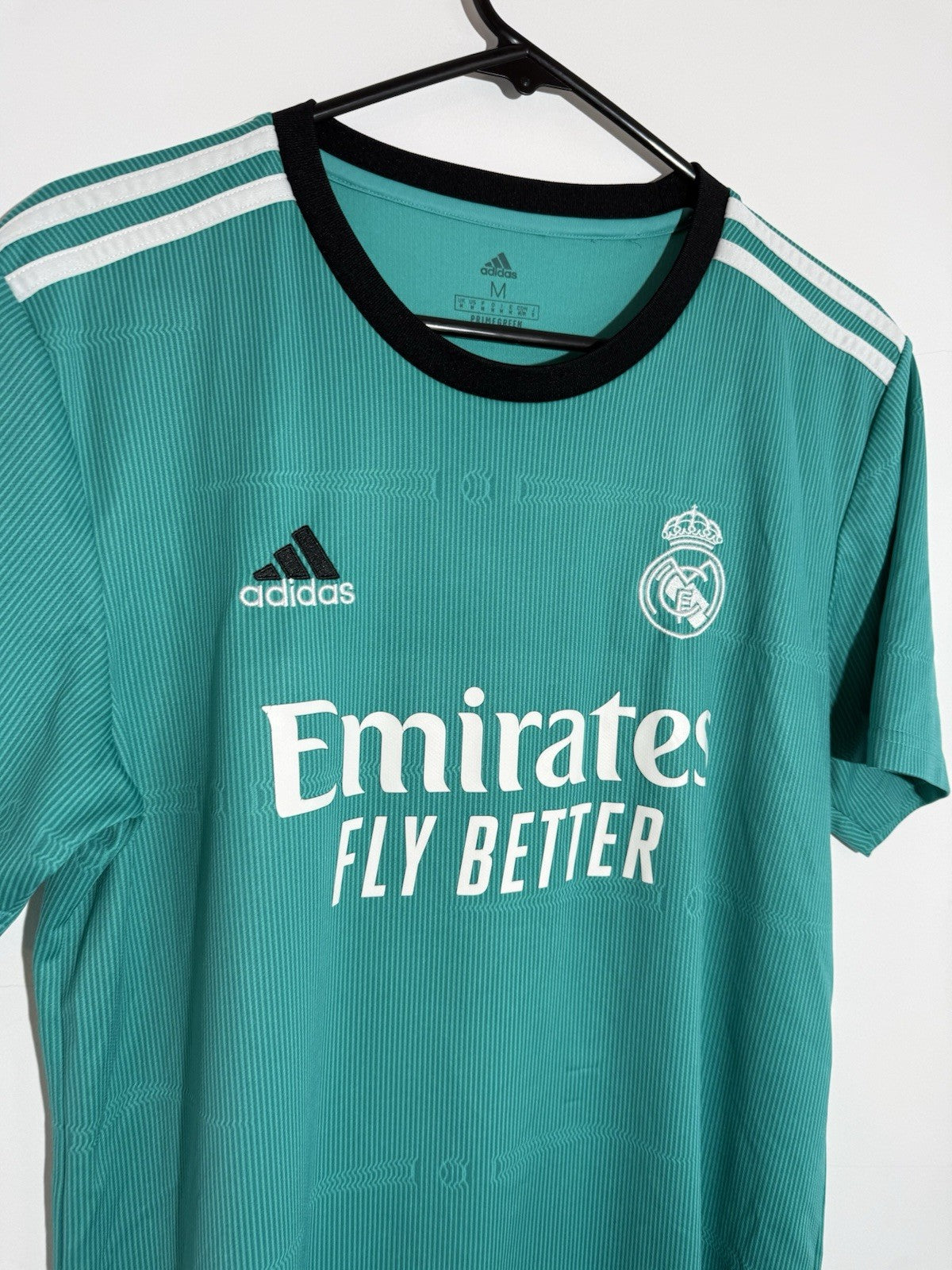 Real Madrid Hazard #7 2021/22 Medium 3rd Shirt Excellent Condition H40951