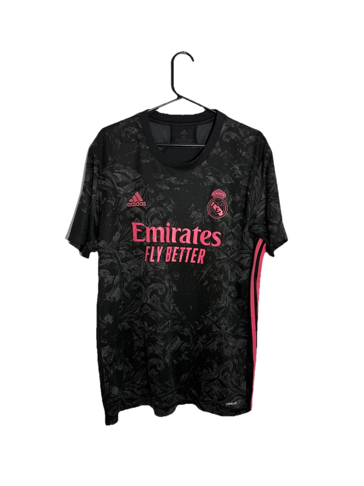Real Madrid Hazard #7 2020/21 XL 3rd Shirt Excellent Condition GE0933