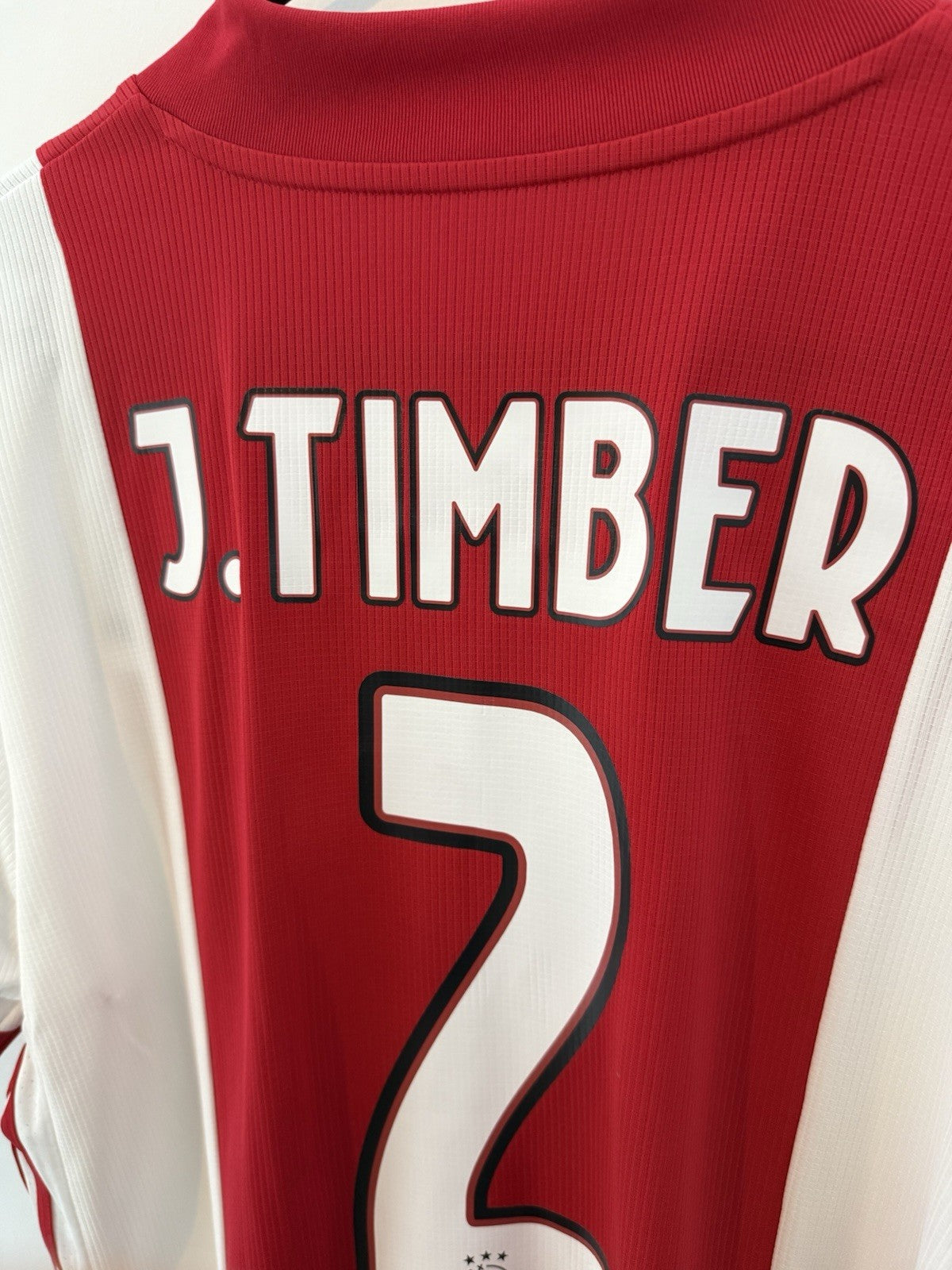 Ajax Amsterdam J. Timber #2 2020/21 Large Home Shirt BNWT FI4798
