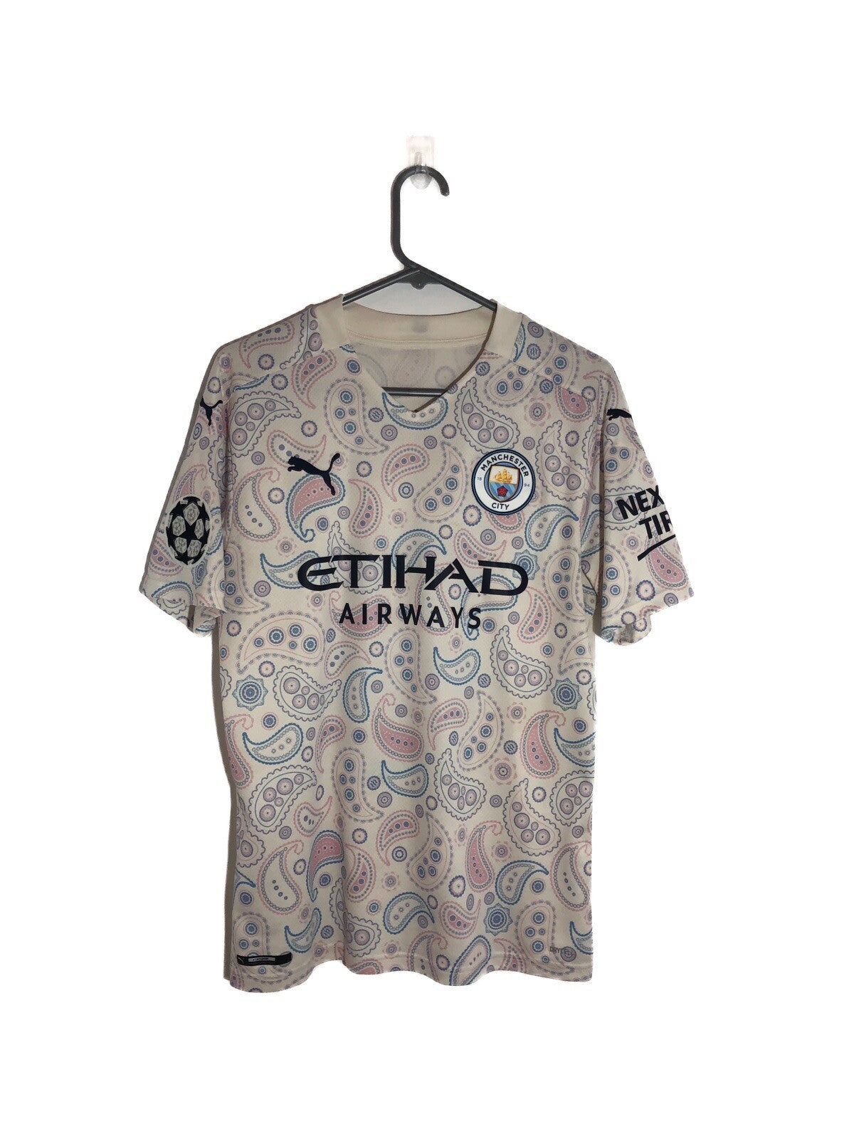 Manchester City Rodrigo #16 2020/21 Medium CL 3rd Excellent Condition 757095-03
