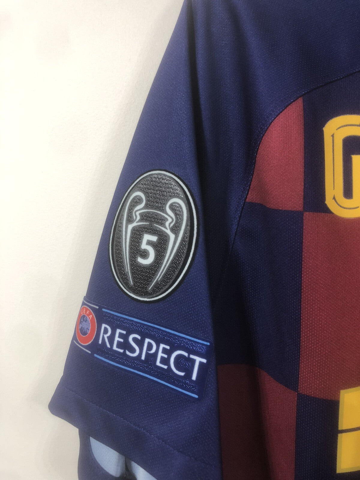 Barcelona Griezmann #17 2019/20 Medium Champions League Home BNWT AJ5532-455