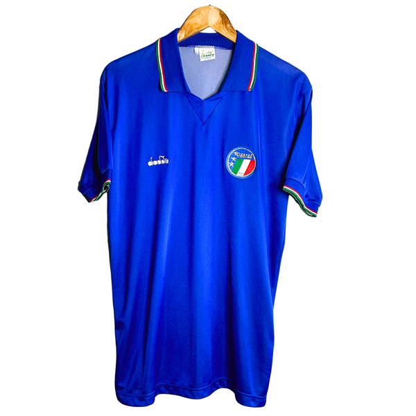 1986 Italy Home Shirt - M