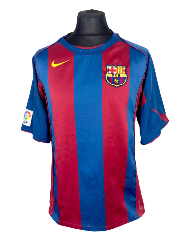 2004-05 Barcelona Home - Size L (M Fit)