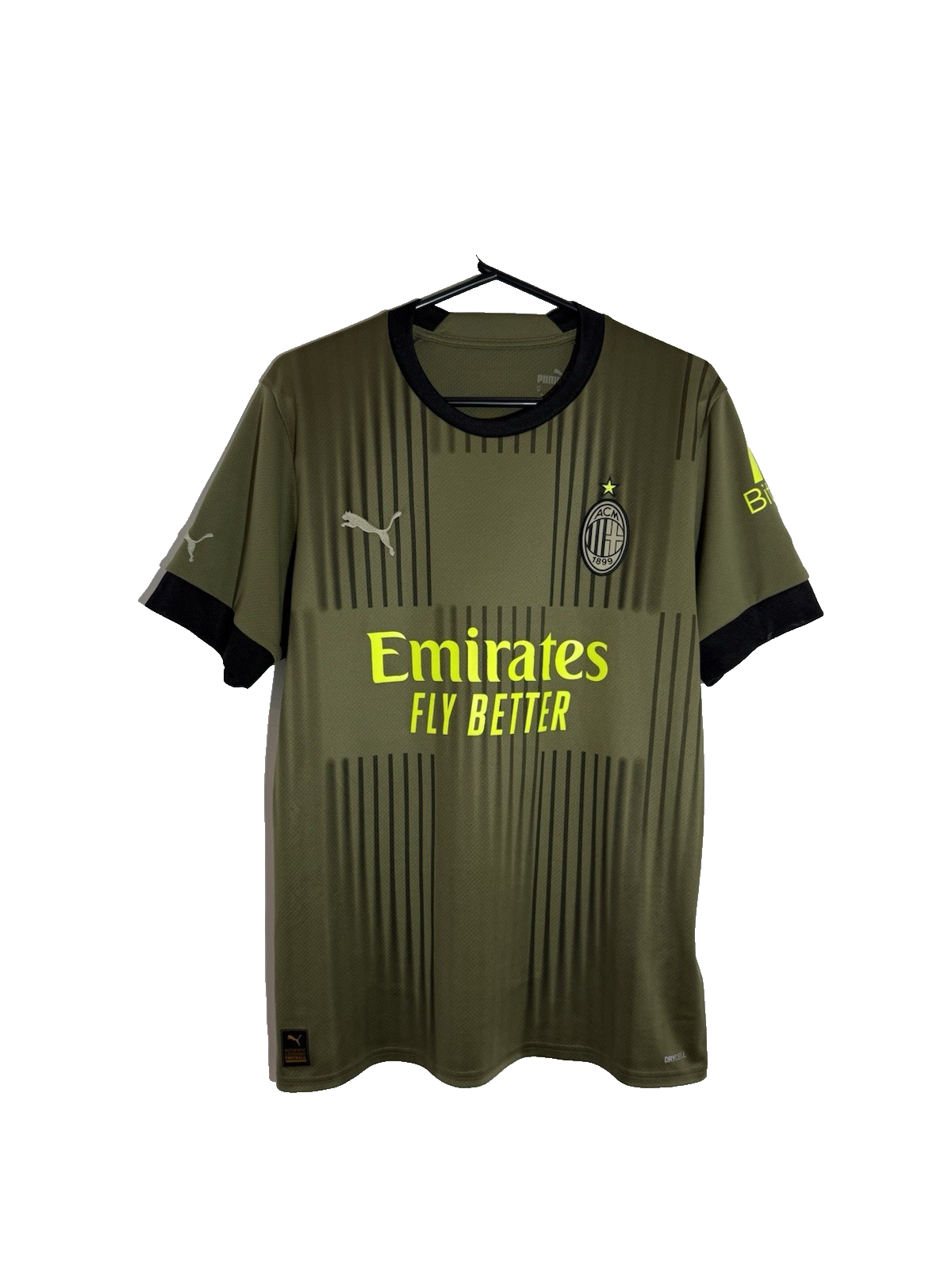AC Milan De Ketelaere #90 2022/23 Medium 3rd Shirt Excellent Condition 765843-03