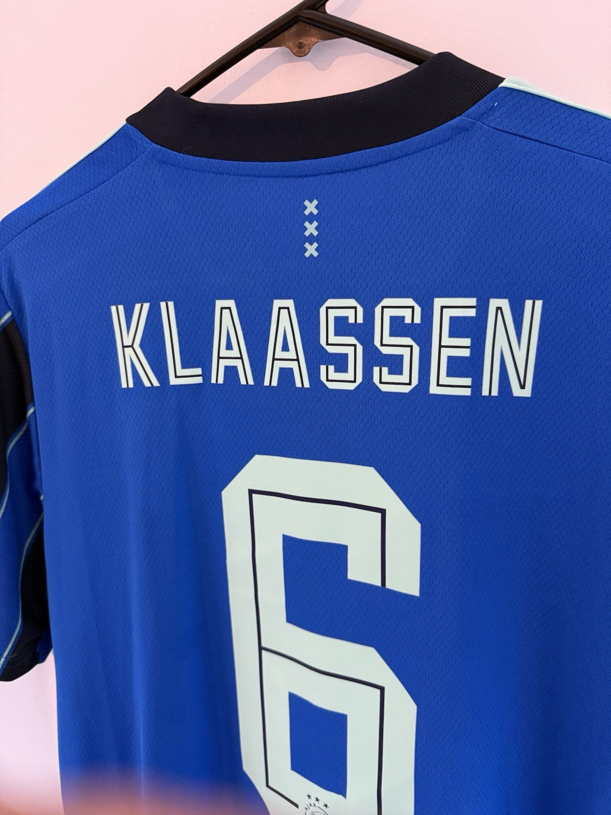 Ajax J. Klassen #6 2021/22 Large Away Excellent Condition GT7130