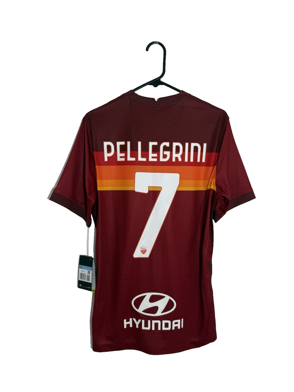 AS Roma Pellegrini #7 2020/21 Medium Home Shirt Nike BNWT CD4248-614