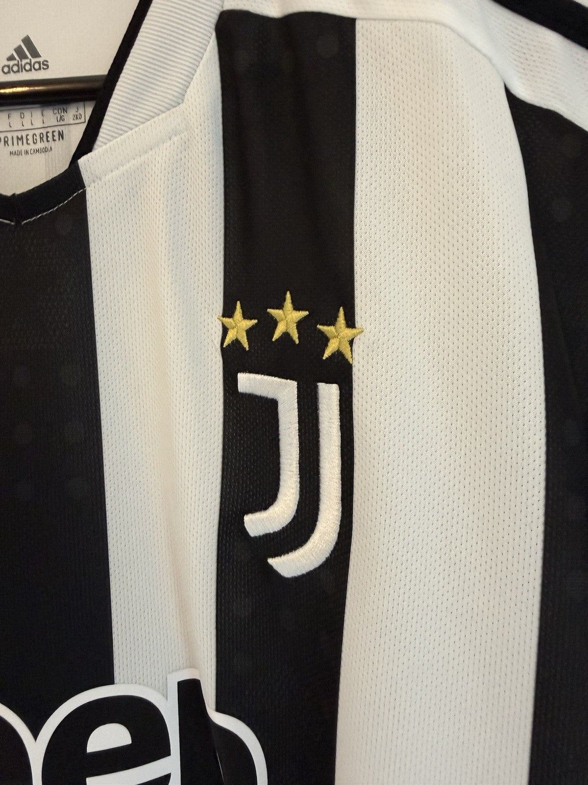 Juventus De Ligt #4 2021/22 Large Home Shirt Adidas BNWT GS1442