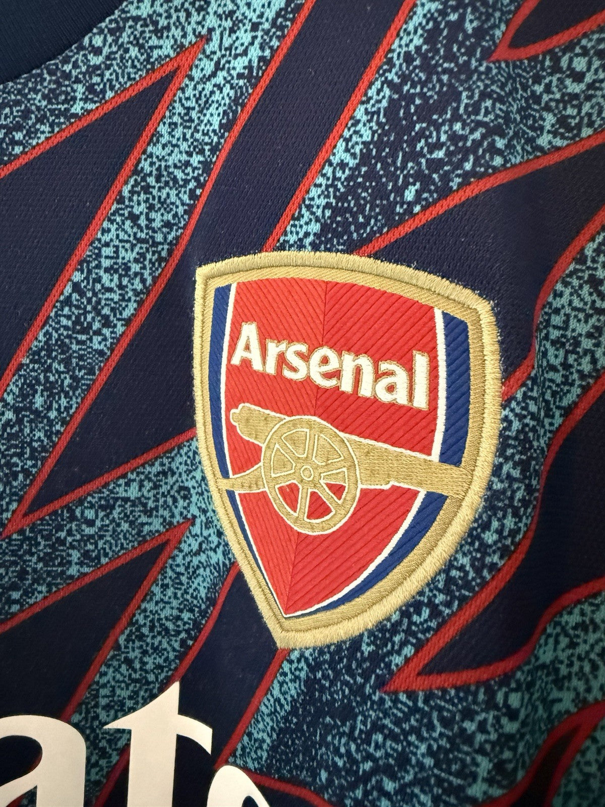 Arsenal Xhaka #34 2021/22 Medium 3rd Shirt Adidas Excellent Condition GM0213