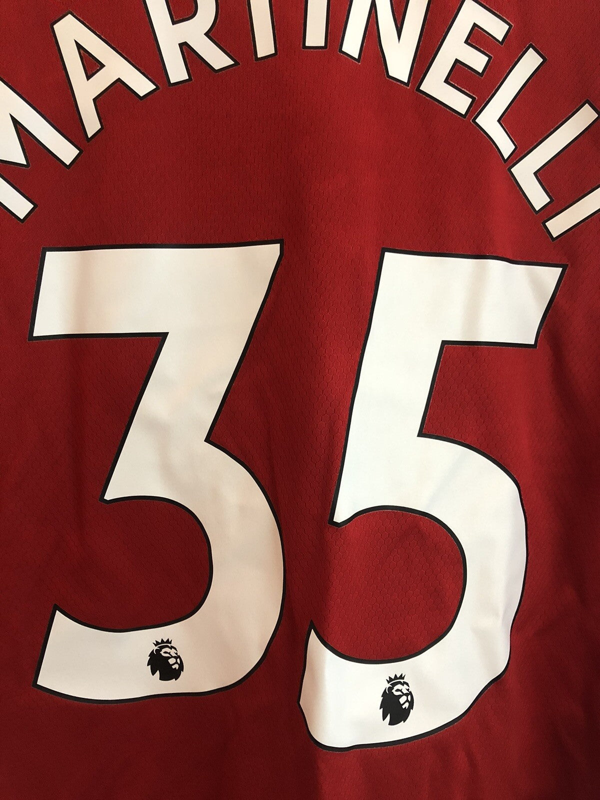 Arsenal Martinelli #35 2019/20 Large Home Shirt Excellent Condition EH5637