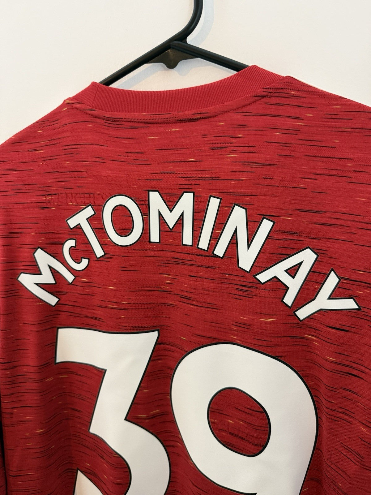 Manchester United McTominay #39 2020/21 Medium Home Shirt BNWT FM4290