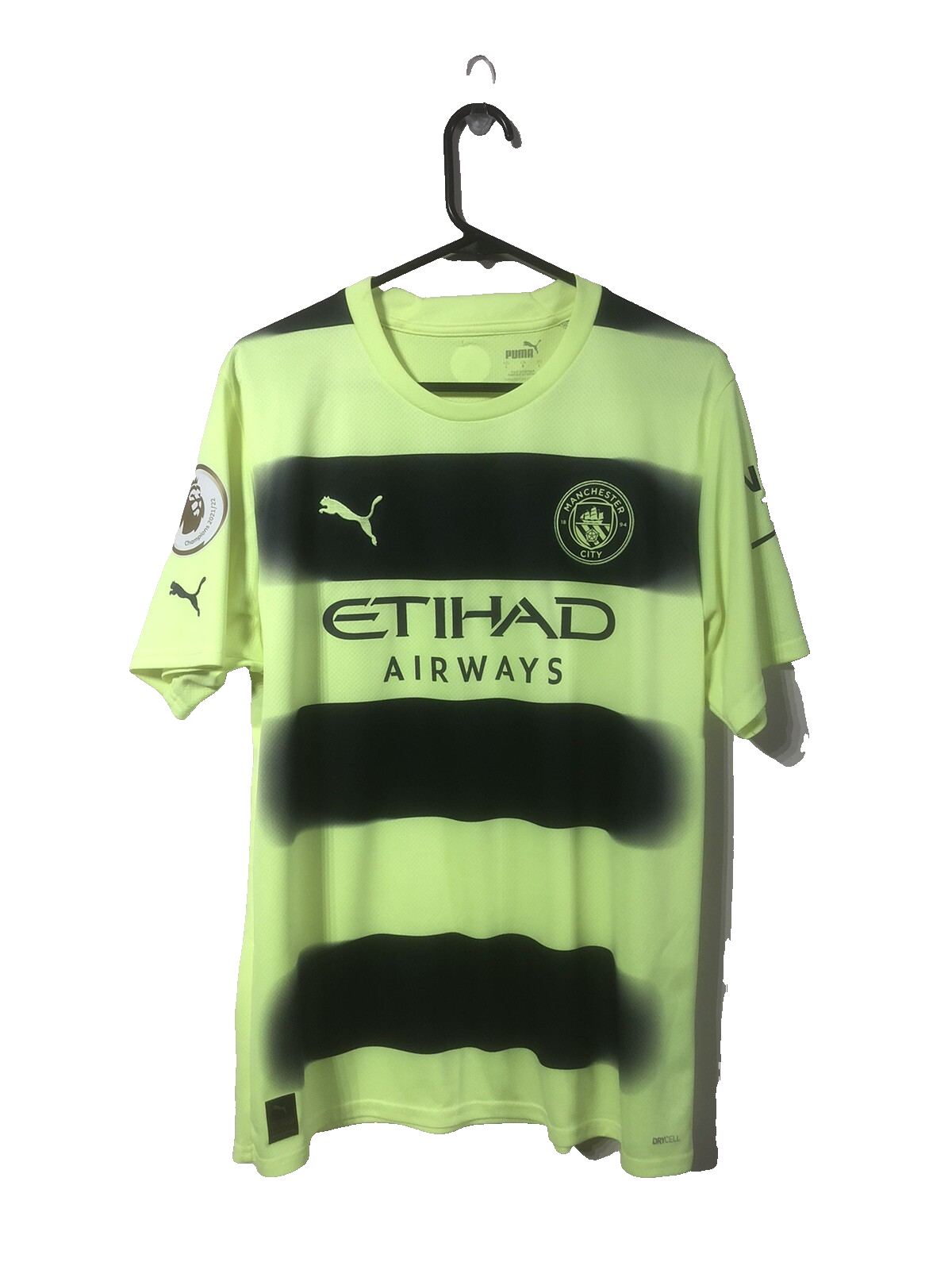Manchester City J Alvarez #19 2022/23 Large 3rd Excellent Condition 765734-03