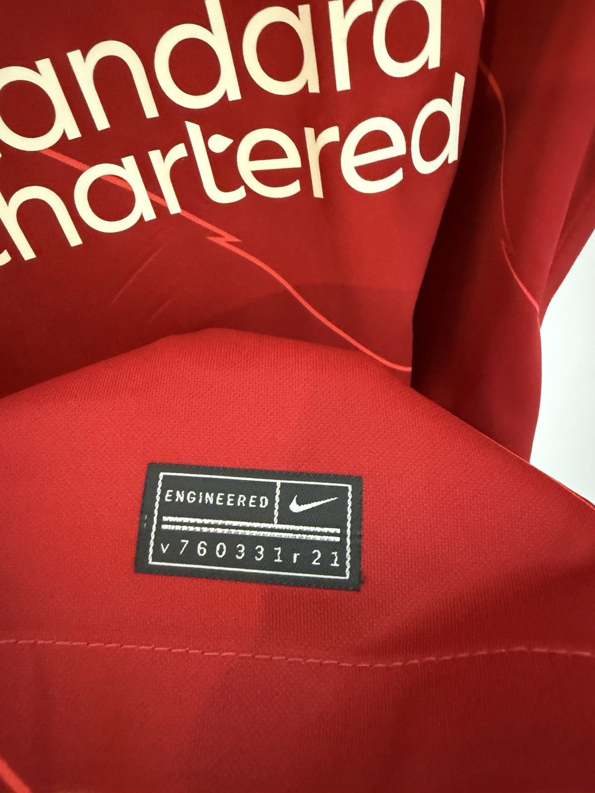 Liverpool Jones #17 2021/22 Medium Home Shirt Excellent Condition DB2560-688