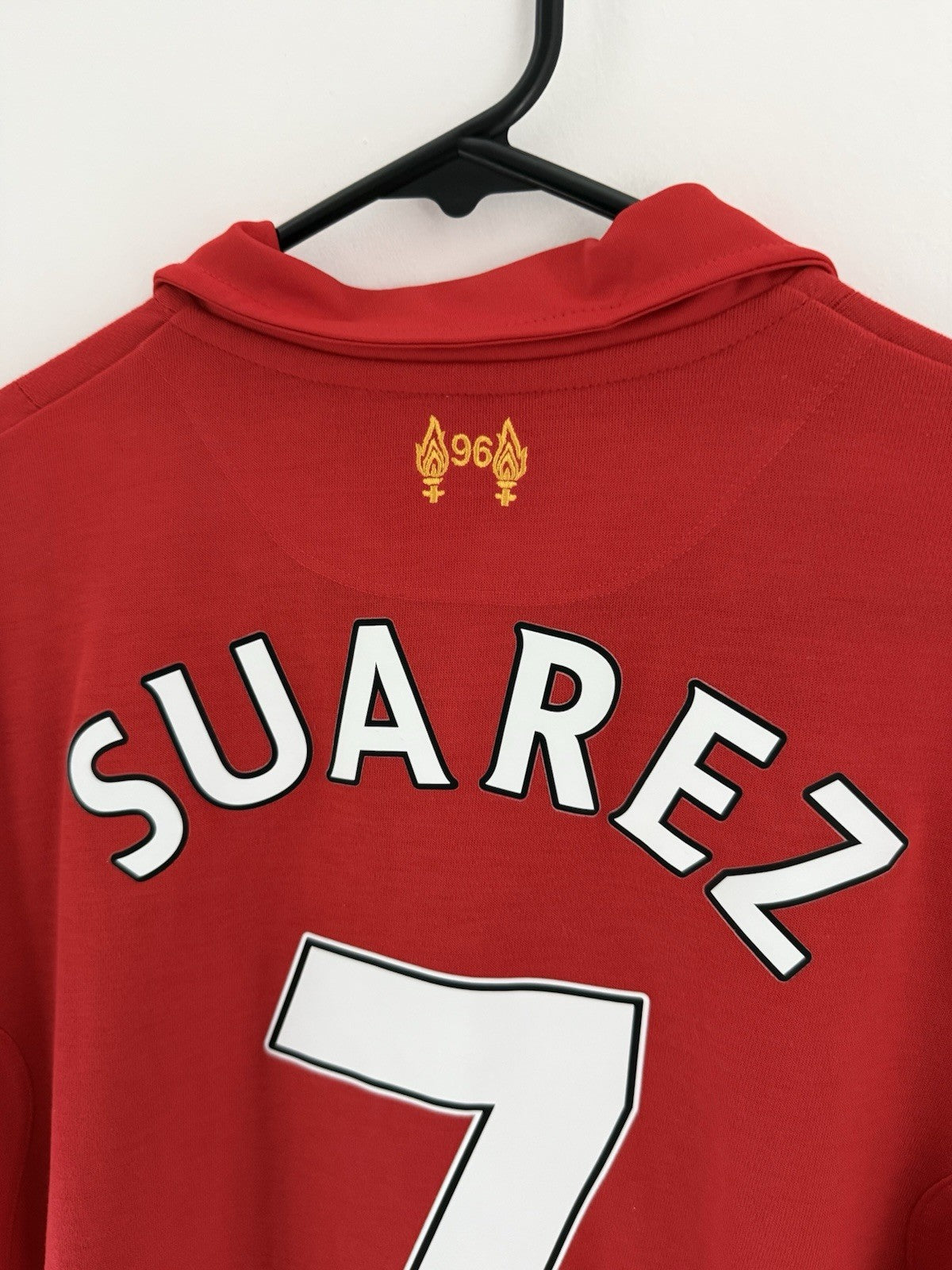 Liverpool Suarez #7 2012/13 Medium Home Shirt Excellent Condition