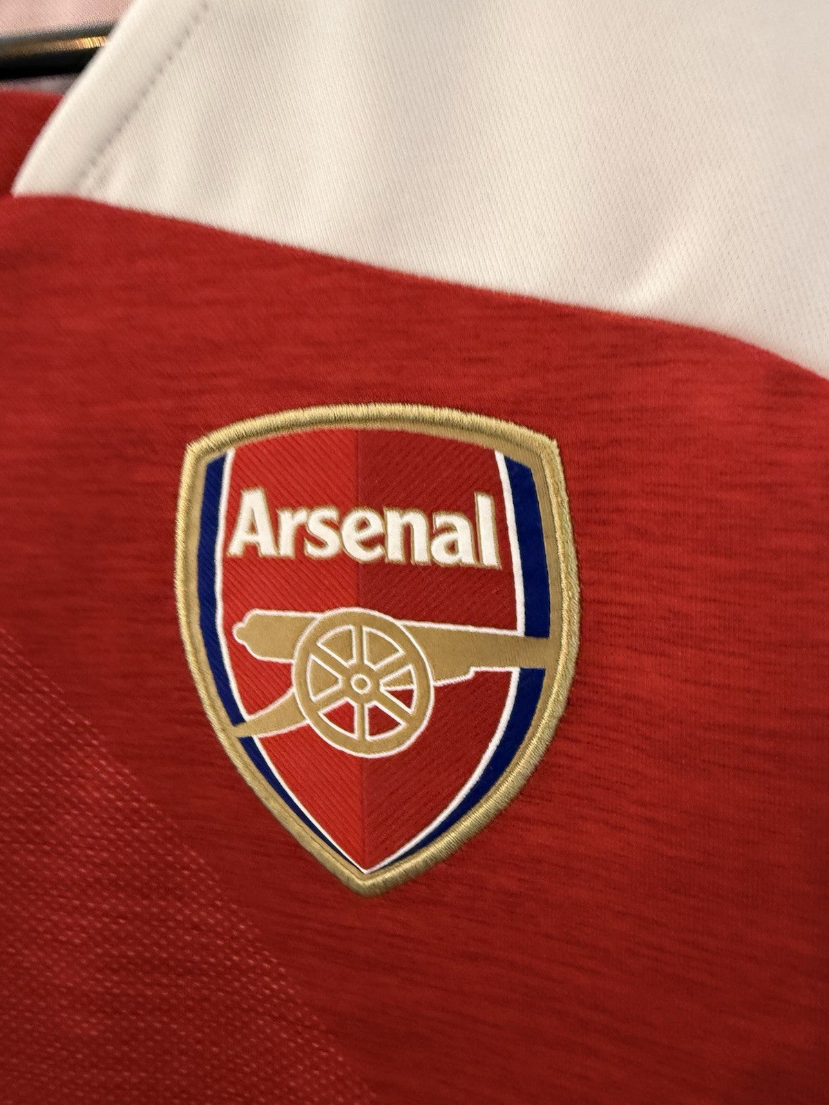 Arsenal Saka #87 2018/19 Medium Home Shirt Puma Excellent Condition 753209-12